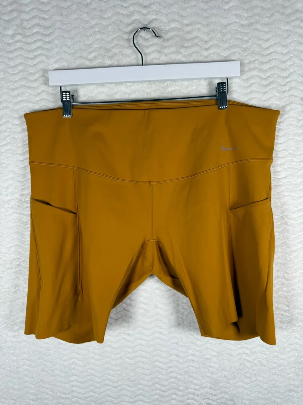 Nike Women's Universa High-Waisted Biker Shorts are premium athletic shorts